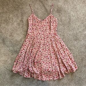 Pink Floral Dress